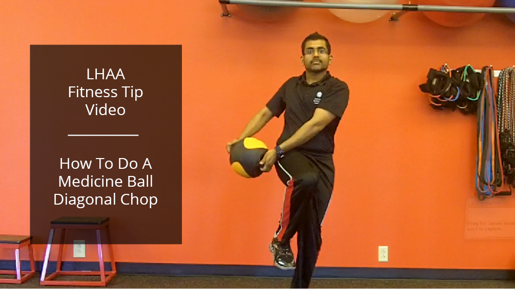 Tips From Our Trainers: How To Do A Medicine Ball Diagonal Chop