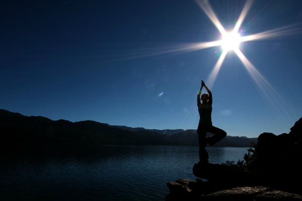 yoga at night